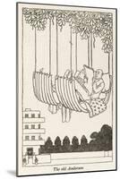 WWII Recycling: Anderson Hammock-William Heath Robinson-Mounted Art Print