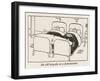 WWII Recycling: Torpedo Foot Warmer-William Heath Robinson-Framed Art Print