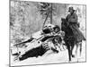 WWII Red Army Cavalry Rider-null-Mounted Photographic Print