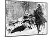 WWII Red Army Cavalry Rider-null-Mounted Photographic Print