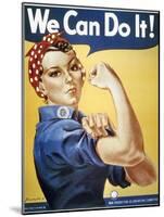 WWII: Rosie The Riveter-null-Mounted Giclee Print