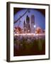 Wwii Ruins of the Kaiser Wilhelm Memorial Church (The Gedachtniskische), Berlin, Germany-Ralph Crane-Framed Premium Photographic Print