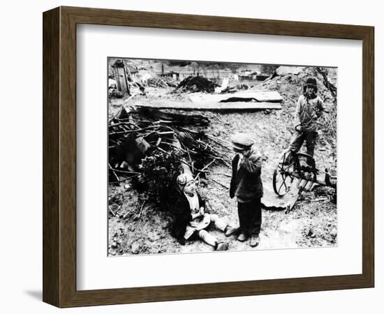 WWII Russian War Orphans-null-Framed Photographic Print