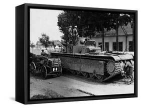 WWII Soviet Tanks in Ukraine 1941-Roth-Framed Stretched Canvas