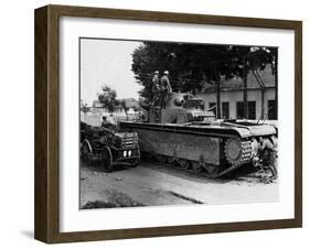 WWII Soviet Tanks in Ukraine 1941-Roth-Framed Premium Photographic Print