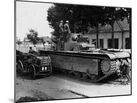 WWII Soviet Tanks in Ukraine 1941-Roth-Mounted Premium Photographic Print