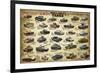 WWII Tanks-null-Framed Premium Giclee Print