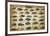 WWII Tanks-null-Framed Premium Giclee Print