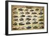 WWII Tanks-null-Framed Art Print