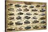 WWII Tanks-null-Stretched Canvas