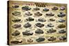 WWII Tanks-null-Stretched Canvas