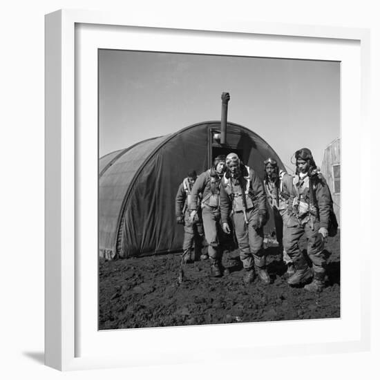 WWII: Tuskegee Airmen, 1945-Toni Frissell-Framed Giclee Print