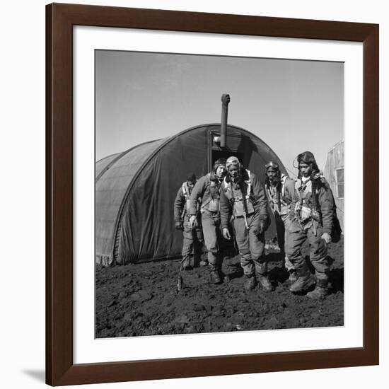 WWII: Tuskegee Airmen, 1945-Toni Frissell-Framed Giclee Print