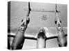 WWII U.S. Lockheed P38 Lightning-null-Stretched Canvas