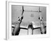 WWII U.S. Lockheed P38 Lightning-null-Framed Photographic Print