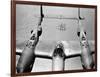 WWII U.S. Lockheed P38 Lightning-null-Framed Photographic Print