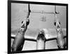 WWII U.S. Lockheed P38 Lightning-null-Framed Photographic Print