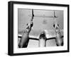 WWII U.S. Lockheed P38 Lightning-null-Framed Photographic Print