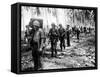 WWII U.S. Marines Guadalcanal-null-Framed Stretched Canvas