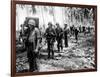 WWII U.S. Marines Guadalcanal-null-Framed Photographic Print