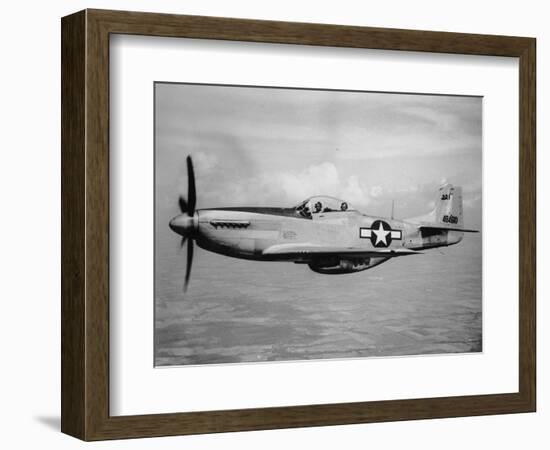 WWII U.S. Mustang-null-Framed Photographic Print