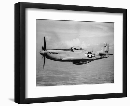 WWII U.S. Mustang-null-Framed Photographic Print