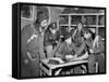 WWII U.S. Squadron Maj. Stewart-null-Framed Stretched Canvas