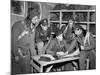 WWII U.S. Squadron Maj. Stewart-null-Mounted Photographic Print