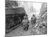 WWII U.S. Troops Coblenz-null-Mounted Photographic Print