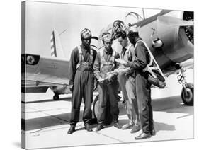 WWII U.S. Tuskegee Airmen-null-Stretched Canvas