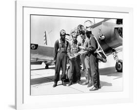 WWII U.S. Tuskegee Airmen-null-Framed Photographic Print