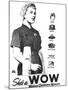 WWII U.S. Woman Ordnance Worker-U.S. Army Signal Corps-Mounted Photographic Print