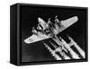 WWII USAF Flying Fortress-null-Framed Stretched Canvas