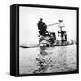 WWII USS Arizona Pearl Harbor-null-Framed Stretched Canvas