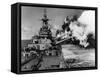 WWII USS Missouri-null-Framed Stretched Canvas