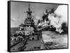 WWII USS Missouri-null-Framed Stretched Canvas