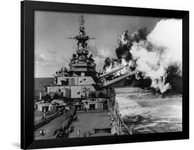 WWII USS Missouri-null-Framed Photographic Print