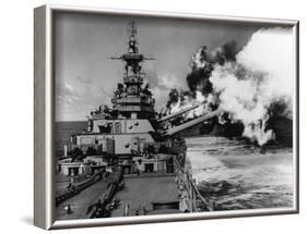 WWII USS Missouri-null-Framed Photographic Print