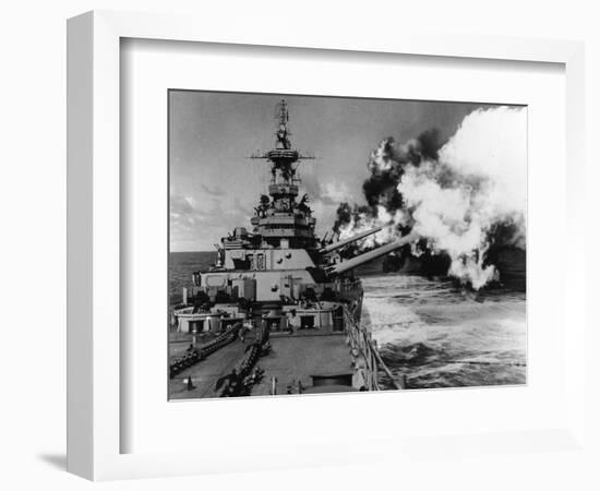 WWII USS Missouri-null-Framed Photographic Print