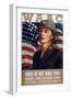 WWII: Waac Poster, 1942-null-Framed Premium Giclee Print