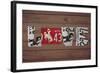 WY State Love-Design Turnpike-Framed Giclee Print