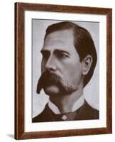 Wyatt Earp Legendary Western Hero, 1880s-null-Framed Photo