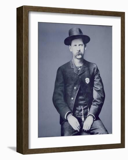 Wyatt Earp-null-Framed Photographic Print