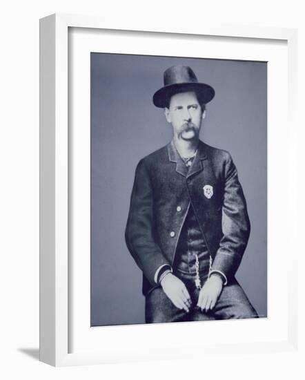 Wyatt Earp-null-Framed Photographic Print