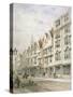 Wych Street, Westminster, London, C1850-Thomas Hosmer Shepherd-Stretched Canvas