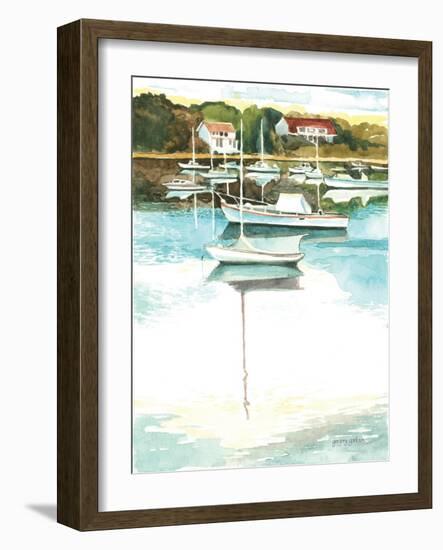 Wychmere Harbor-Gregory Gorham-Framed Art Print