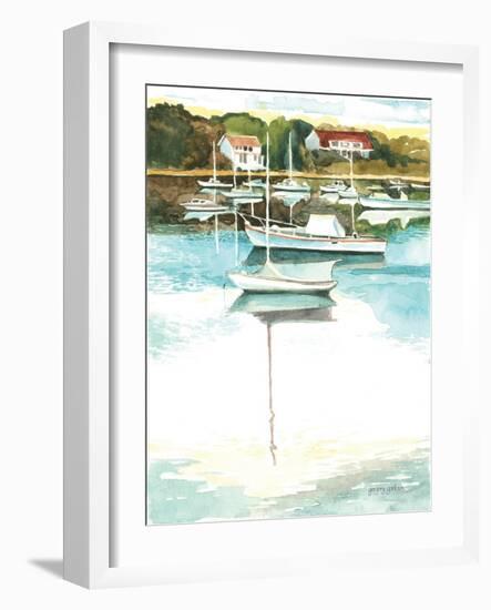 Wychmere Harbor-Gregory Gorham-Framed Art Print