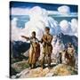 Wyeth: Sacajawea-Newell Convers Wyeth-Stretched Canvas