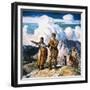 Wyeth: Sacajawea-Newell Convers Wyeth-Framed Giclee Print