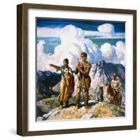 Wyeth: Sacajawea-Newell Convers Wyeth-Framed Giclee Print